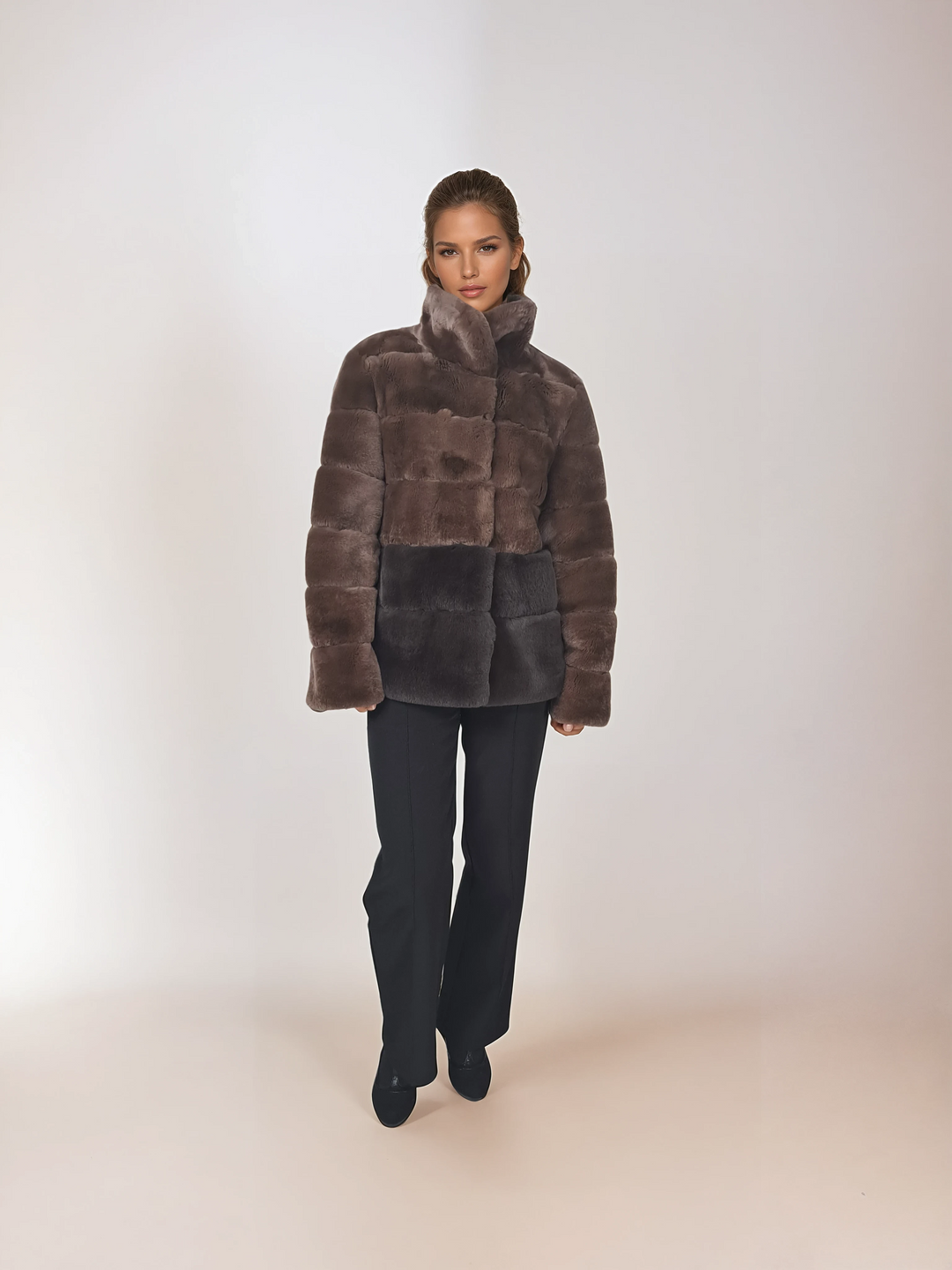 Hanon, 65 cm. – Rex – Damen – Pastell &amp; Schokolade