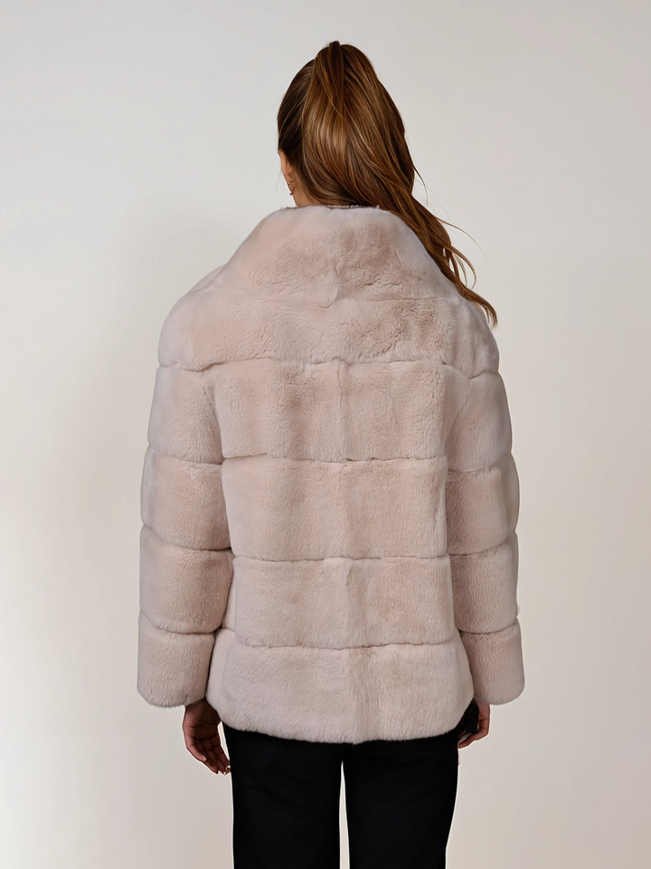 Ipollita, 55 cm. - Collar - Rex - Women - Ivory