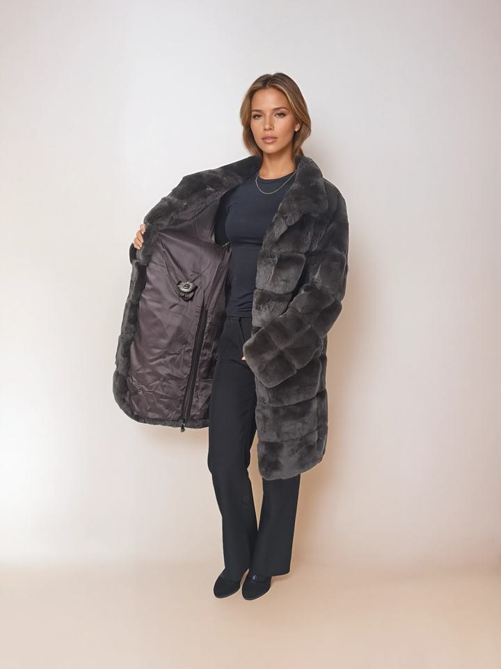 Hachan, 80 cm. - Rex - Damen - Schokolade