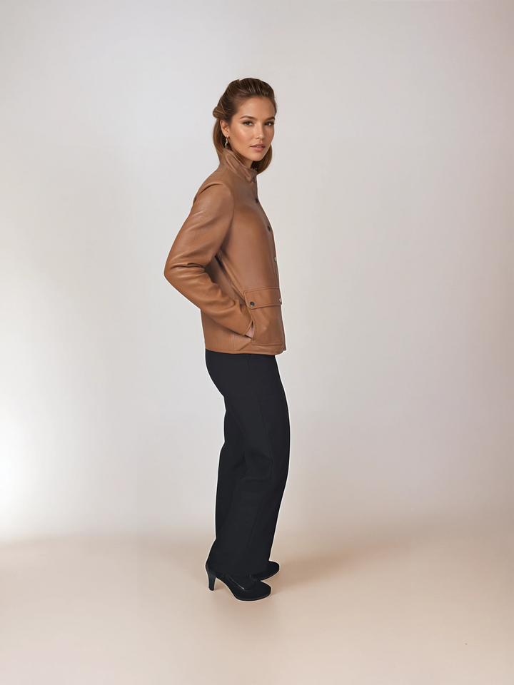 Illina, 61 cm. – Dior-Lammleder – Damen – Karamell