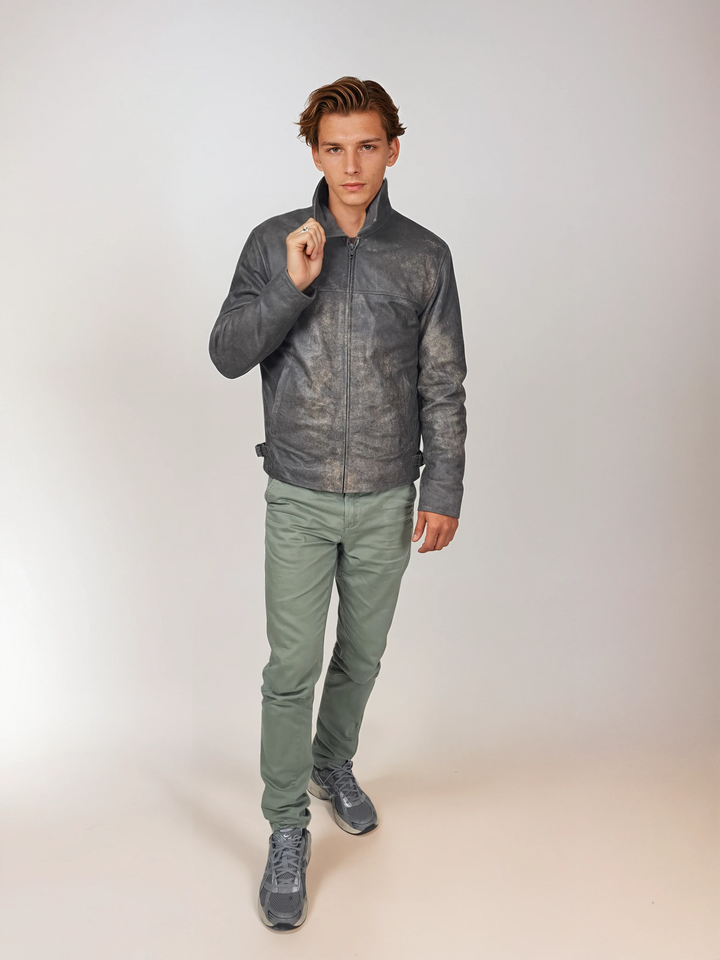 James Dean, 67 cm. - Sheep Leather - Man - Grey