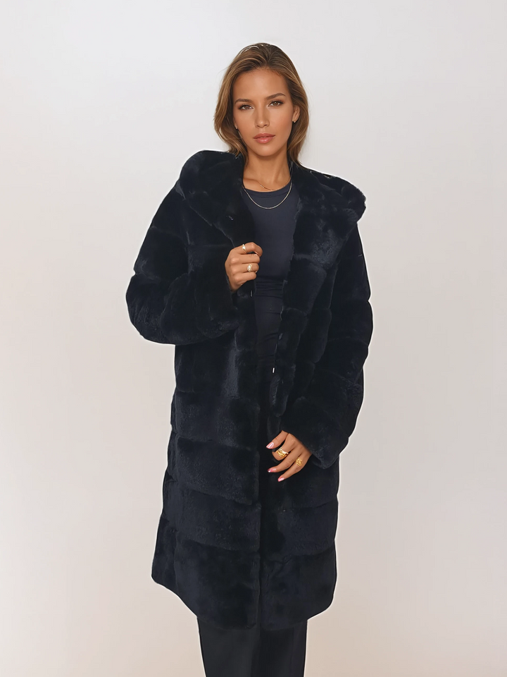 Petrovski, 100 cm. - Kapuze - Rex - Damen - Schwarz