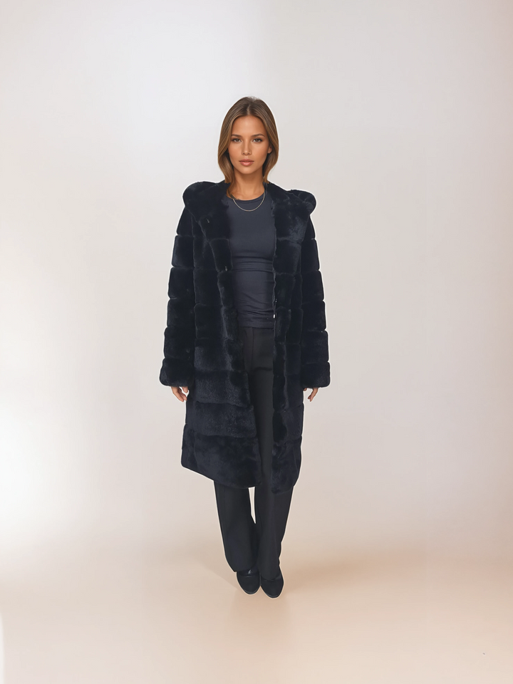 Petrovski, 100 cm. - Kapuze - Rex - Damen - Schwarz