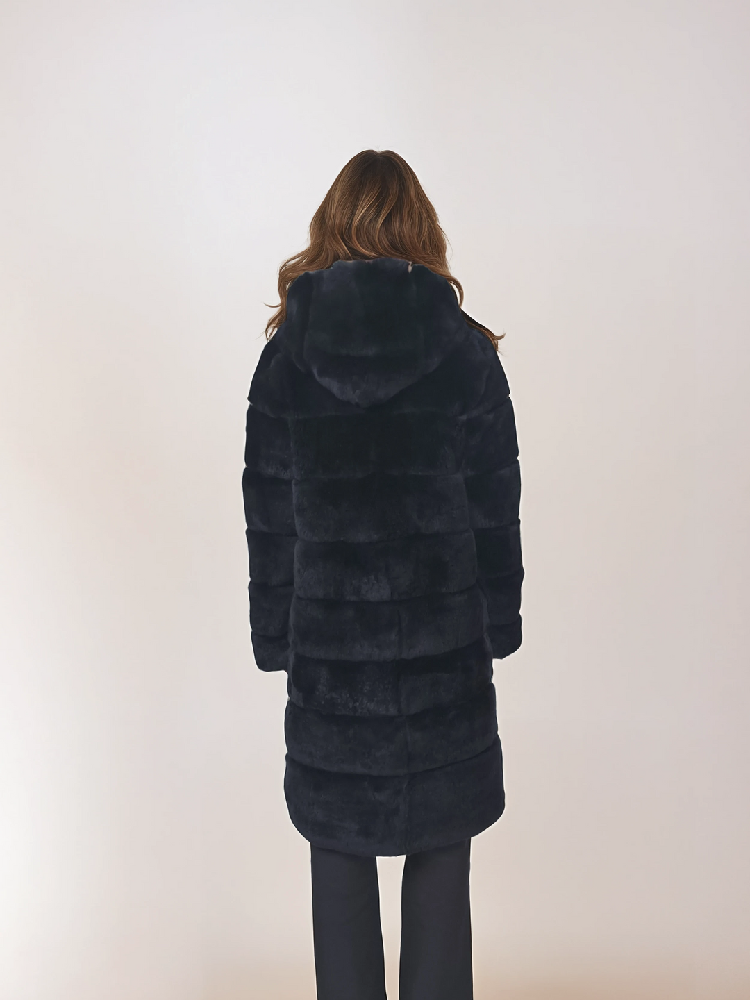 Petrovski, 100 cm. - Kapuze - Rex - Damen - Schwarz