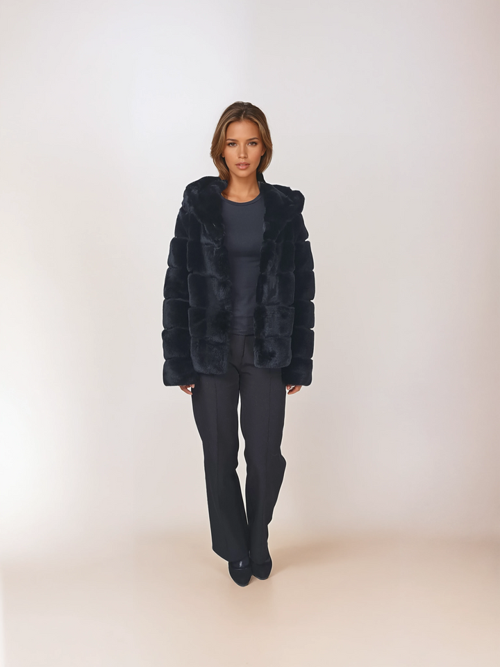 Petrovski, 60 cm. - Kapuze - Rex - Damen - Schwarz