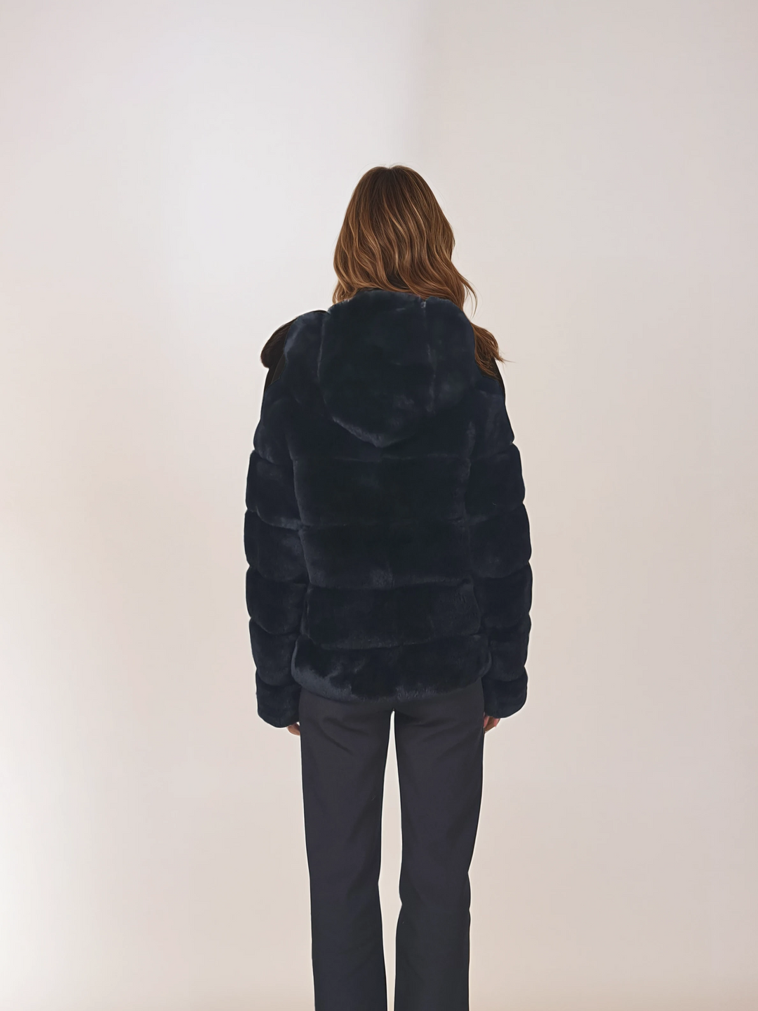 Petrovski, 60 cm. - Kapuze - Rex - Damen - Schwarz