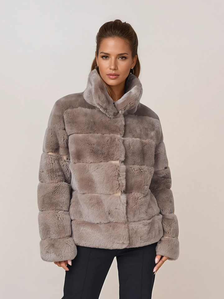 Petrovski, 60 cm. - Kragen - Rex - Damen - Cafe Latte