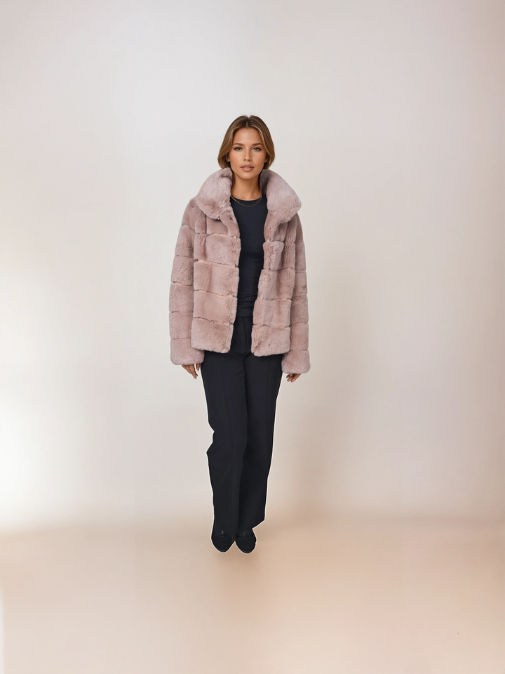 Petrovski, 60 cm. - Halsband - Rex - Damen - Dust Rose