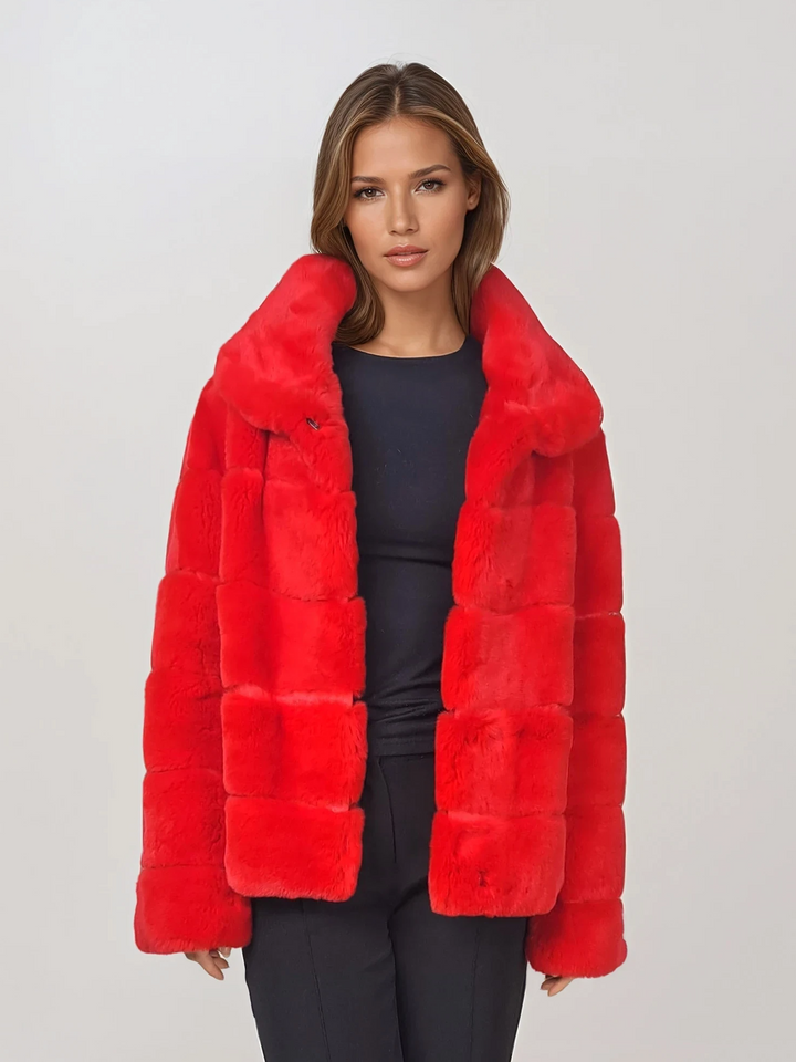 Petrovski, 60 cm. - Halsband - Rex - Damen - Rot