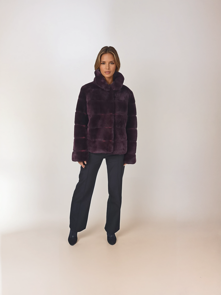 Petrovski, 60 cm. - Kragen - Rex - Damen - Wein