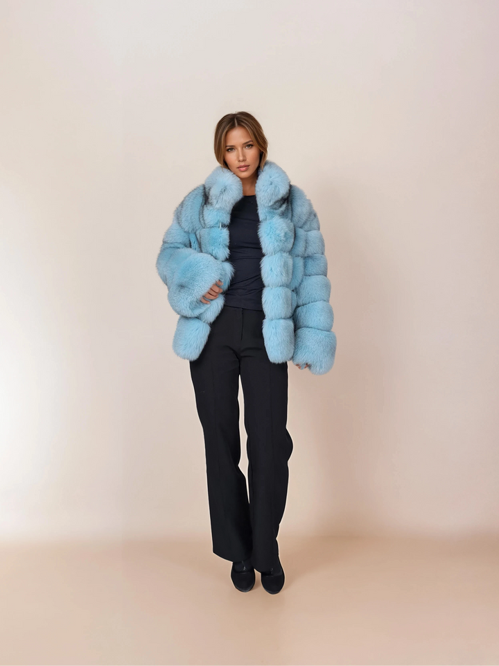 Virginia, 60 cm. - Blue Fox - Women - Turquoise