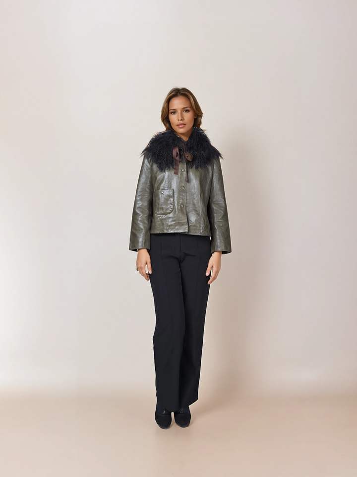 Nackenwärmer - Kalgan Lamm - Zubehör - Schwarz