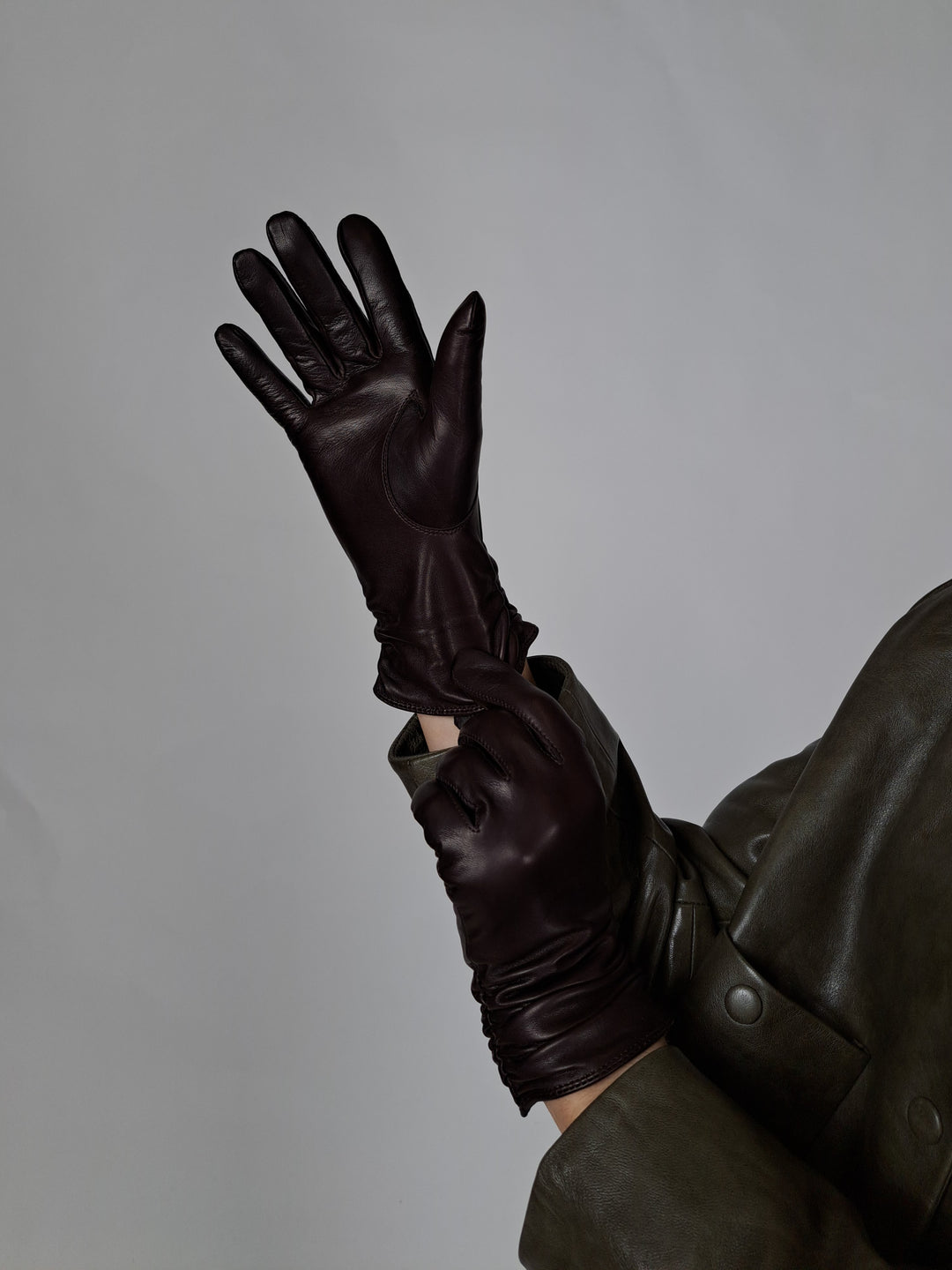 2261 Handschuh – Lammleder – Zubehör – Braun