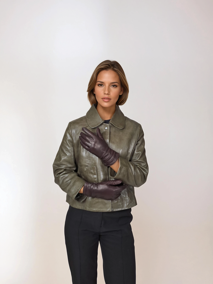 2261 Handschuh – Lammleder – Zubehör – Braun