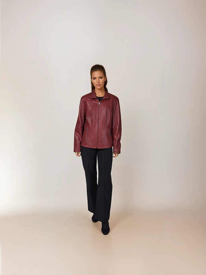 P 14-02 - Komfort - Lammleder Malli - Damen - Rot