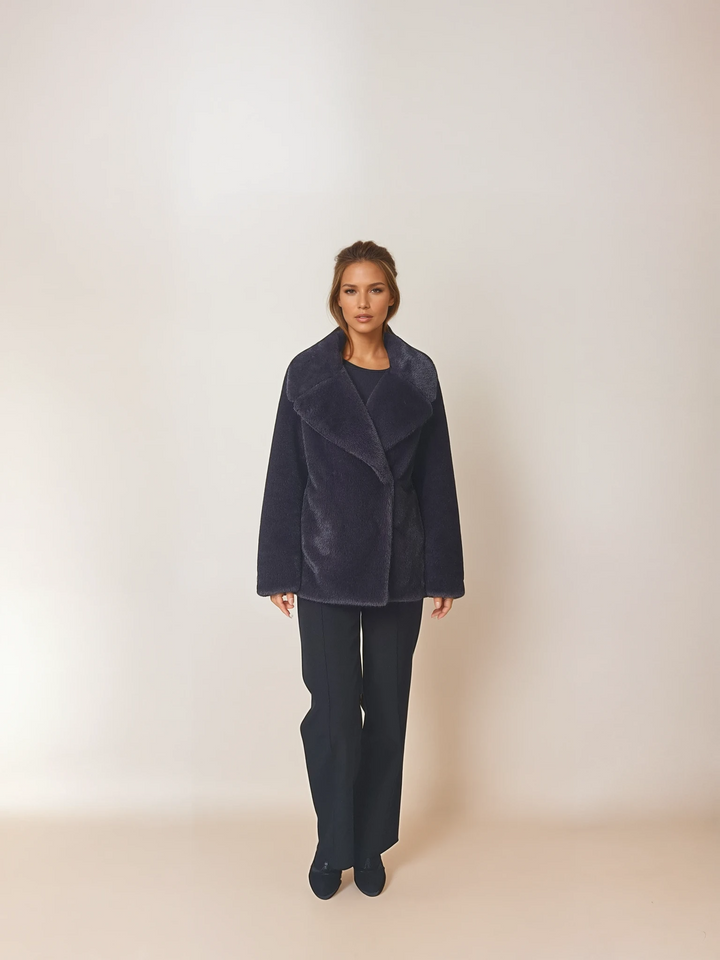 Jordana, 70 cm. - 100 % fuskpäls - Dam - Lila