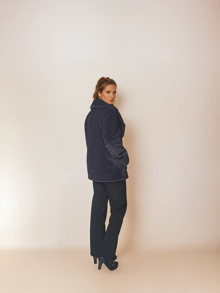 Jordana, 70 cm. - 100 % fuskpäls - Dam - Lila