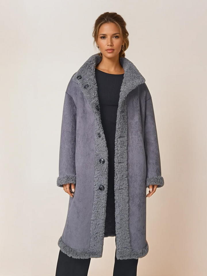 Janita, 100 cm. - Jun Airwool - Damen - Grau