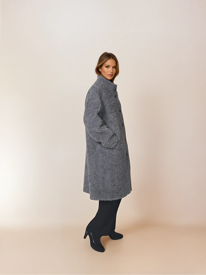 Janita, 100 cm. - Jun Airwool - Damen - Grau