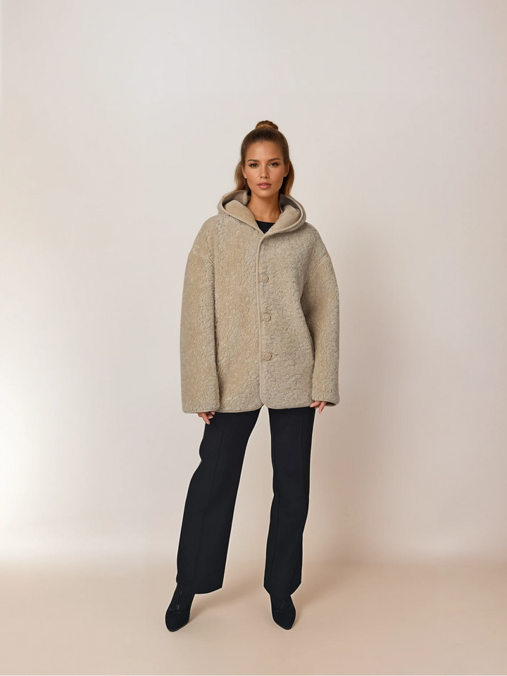 Jabline, 73 cm. - Jun Airwool - Dam - Light Camel