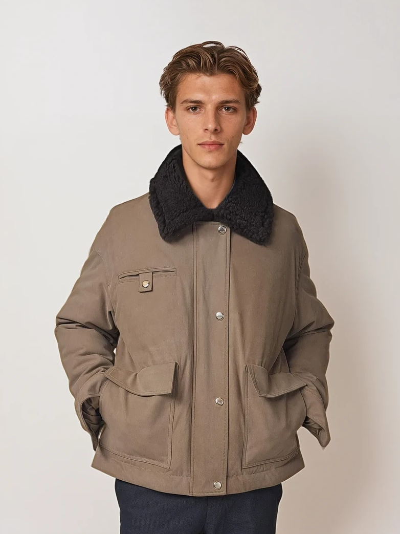 Janko, 70 cm. - Krage - Textil - Man - Ek