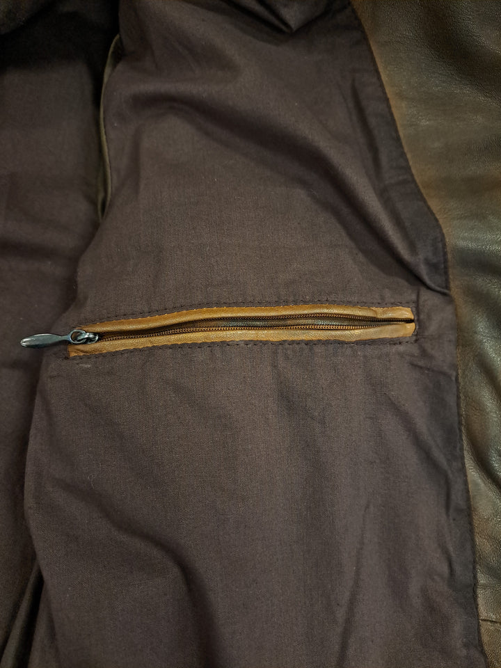 New Freddy - Lamb Leather - Man - Royal Brown