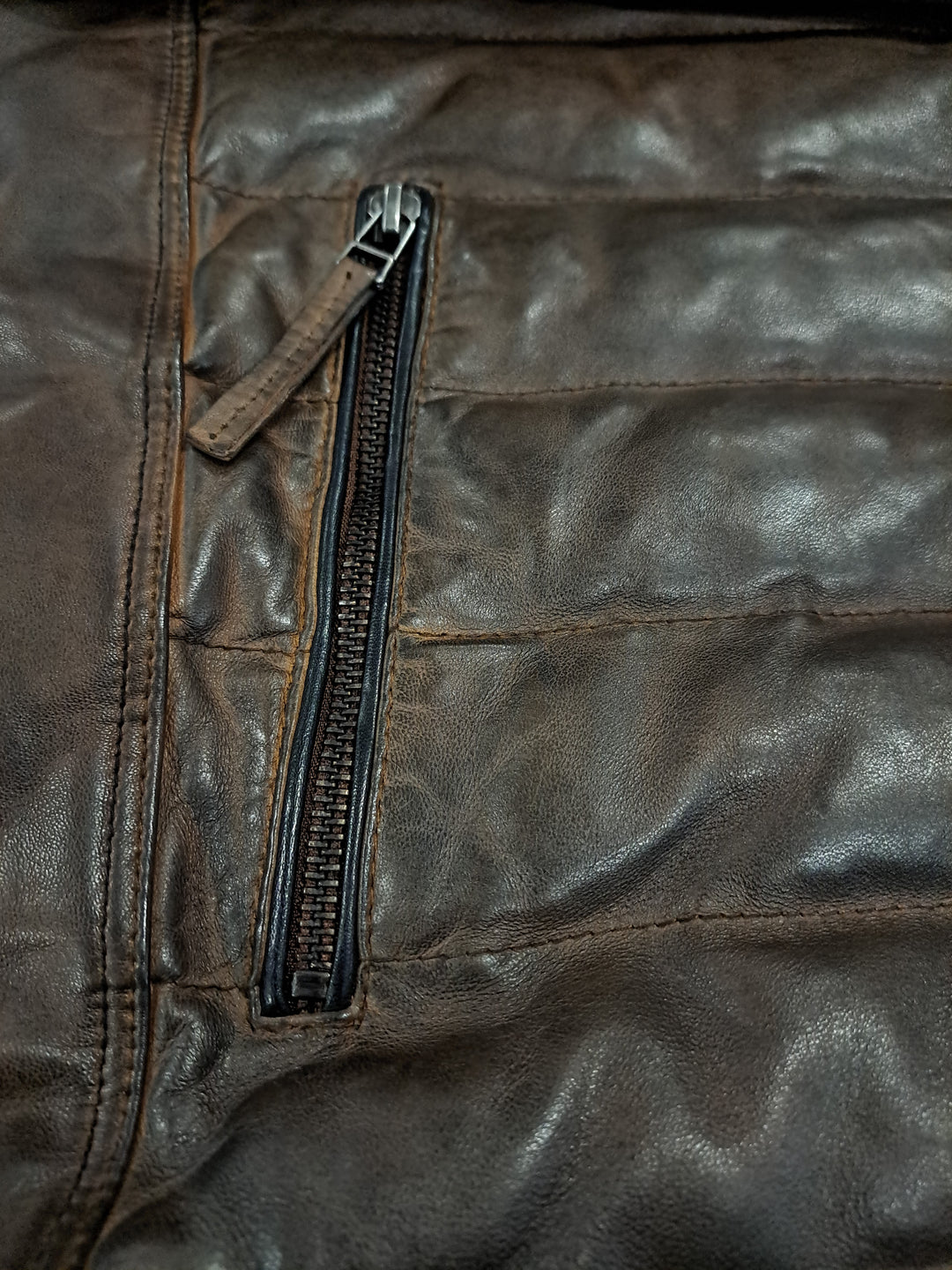 New Freddy - Lamb Leather - Man - Royal Brown