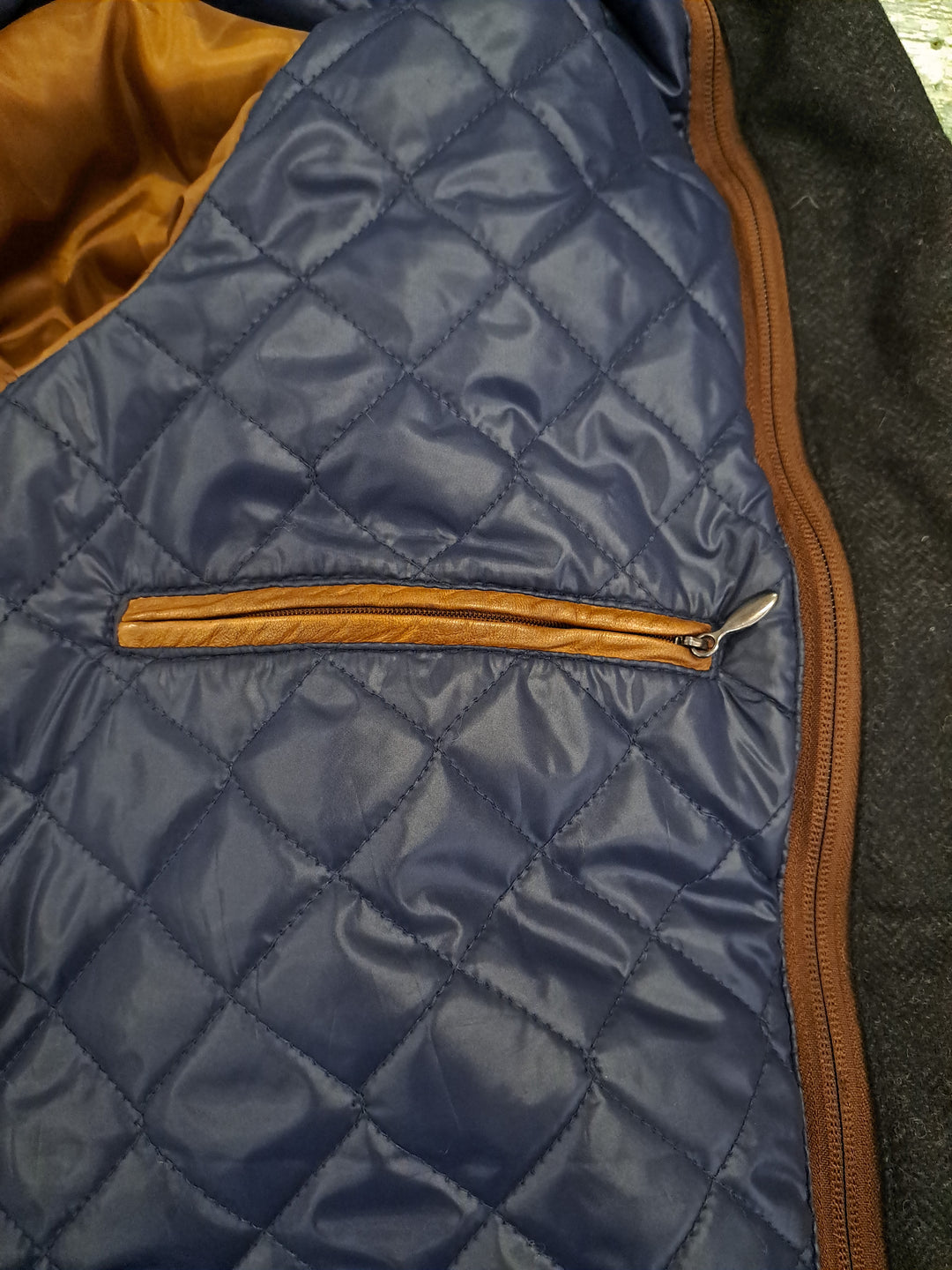John, 70 cm. Lamb Malli Leather - Man Copper Brown