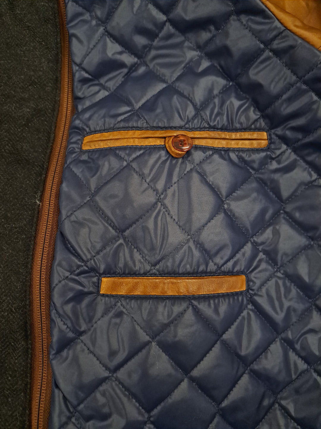 John, 70 cm. Lamb Malli Leather - Man Copper Brown