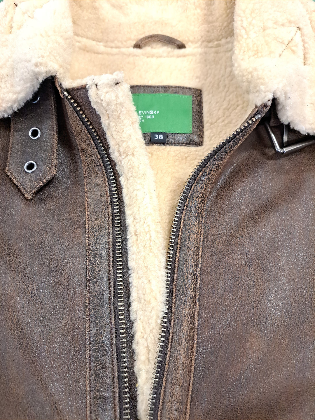 Giggles – Komfort – Lamm-Tornado-Leder – Damen – Mittelbraun