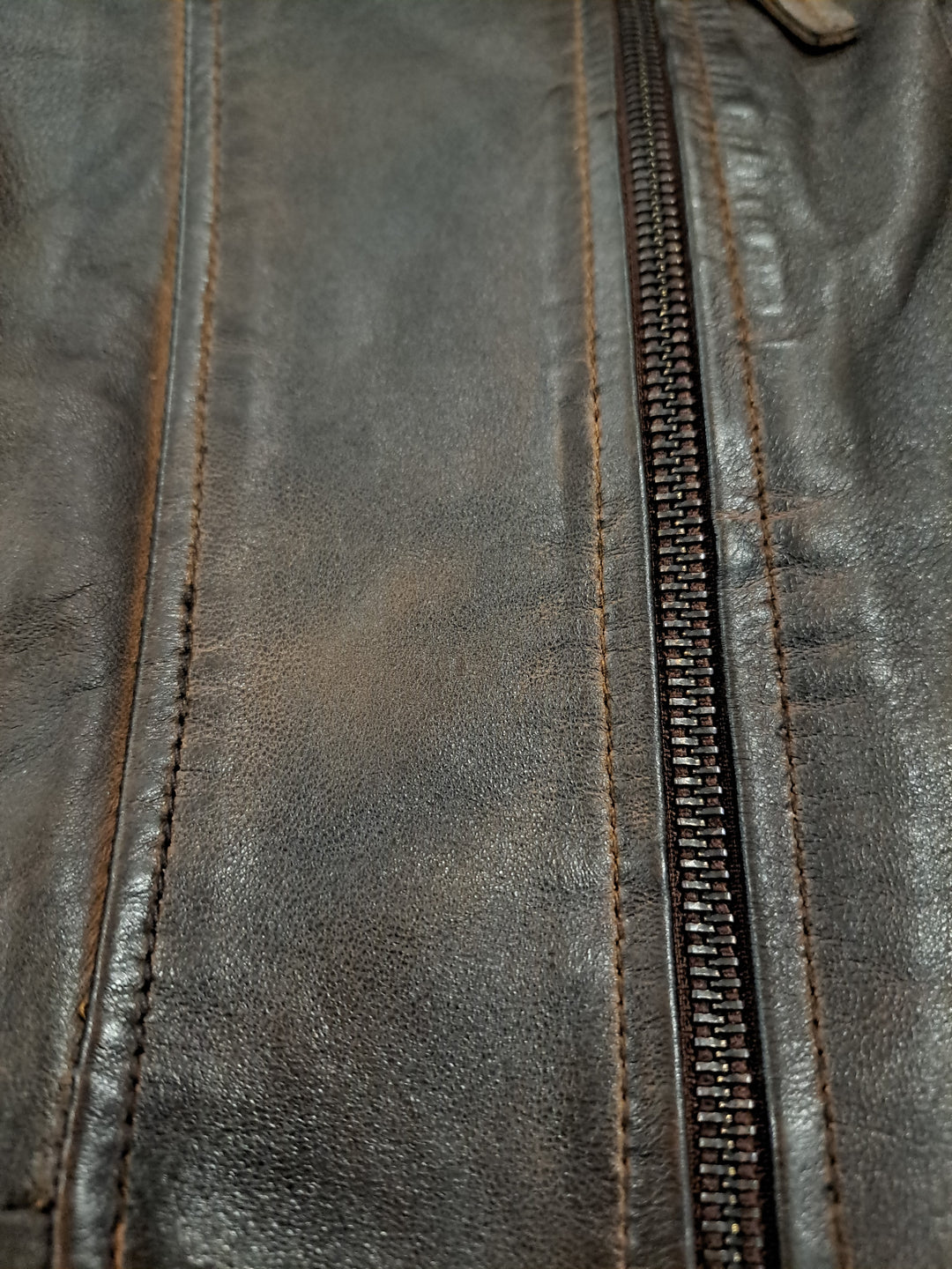 Camilla, 65 cm. - Lamb Leather - Women - Royal Brown