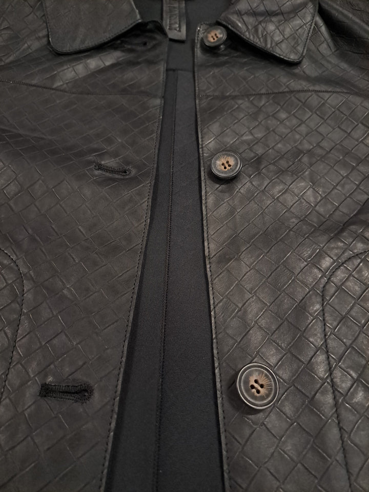 Angela, 52 cm. - Collar - Lamb Leather - Women - Black