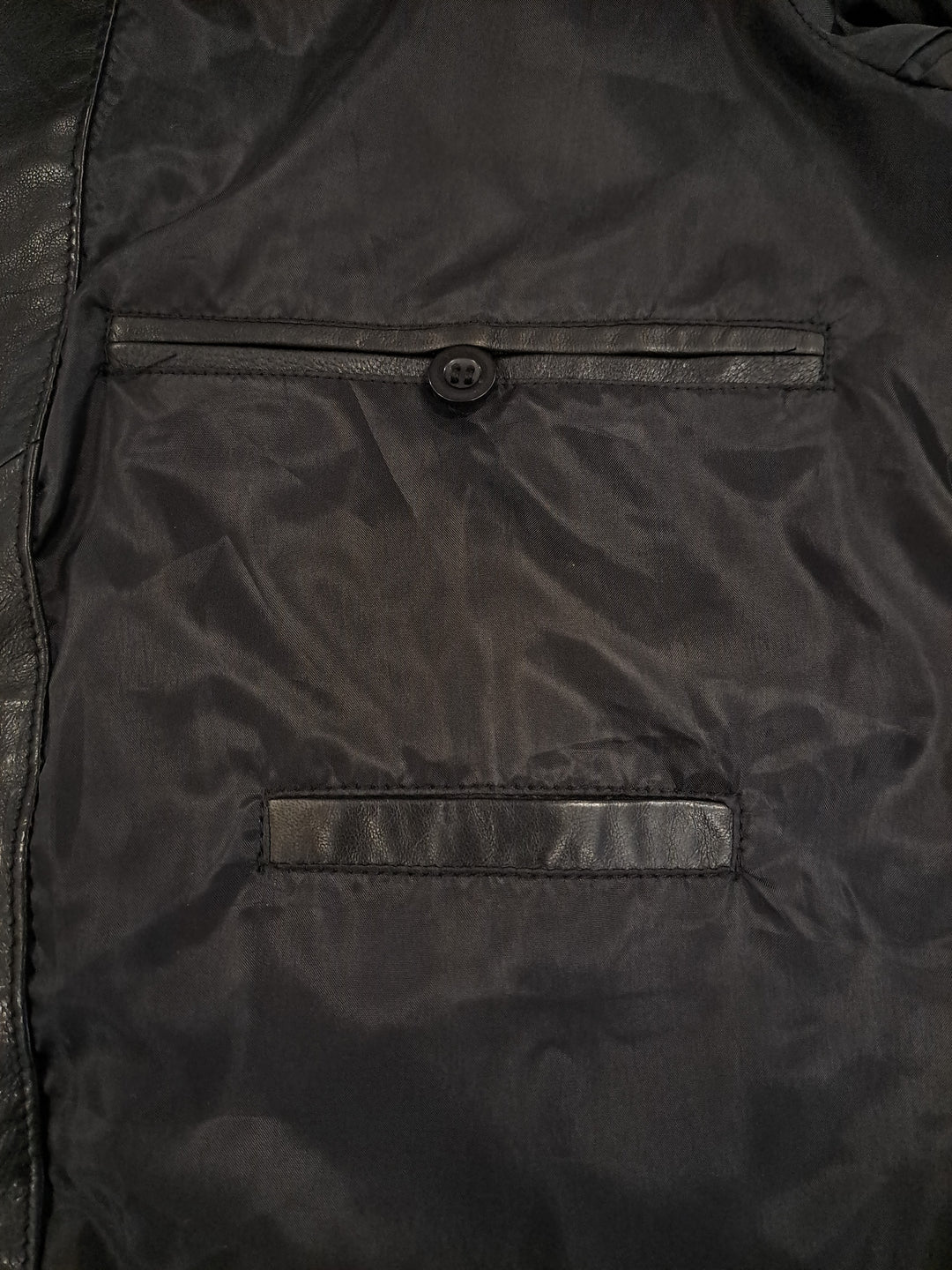 Mens 3535, 68 cm. - Lamb Leather - Man - Black