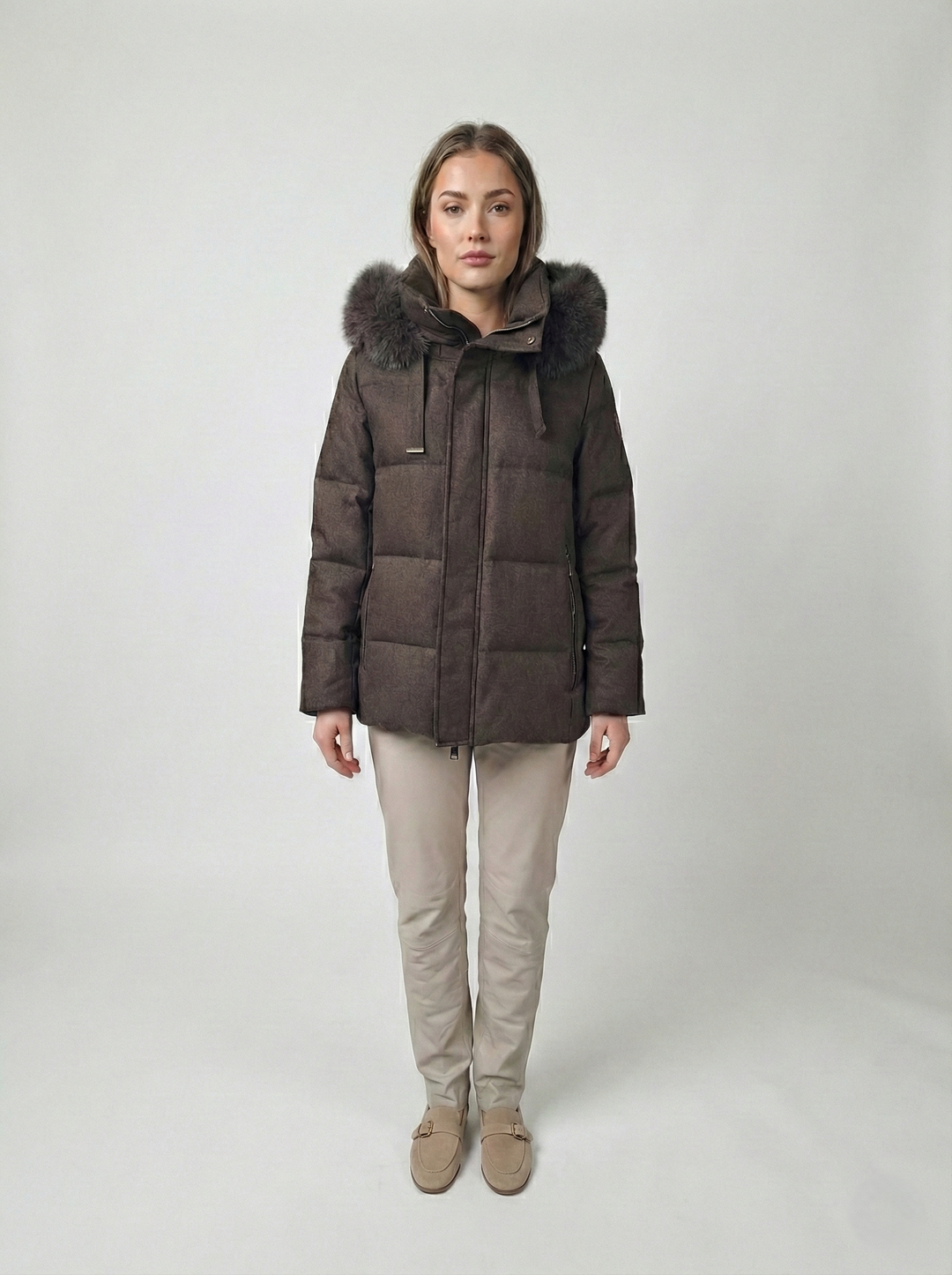 Jadaba, 65 cm. - Hood Down - Women Brown