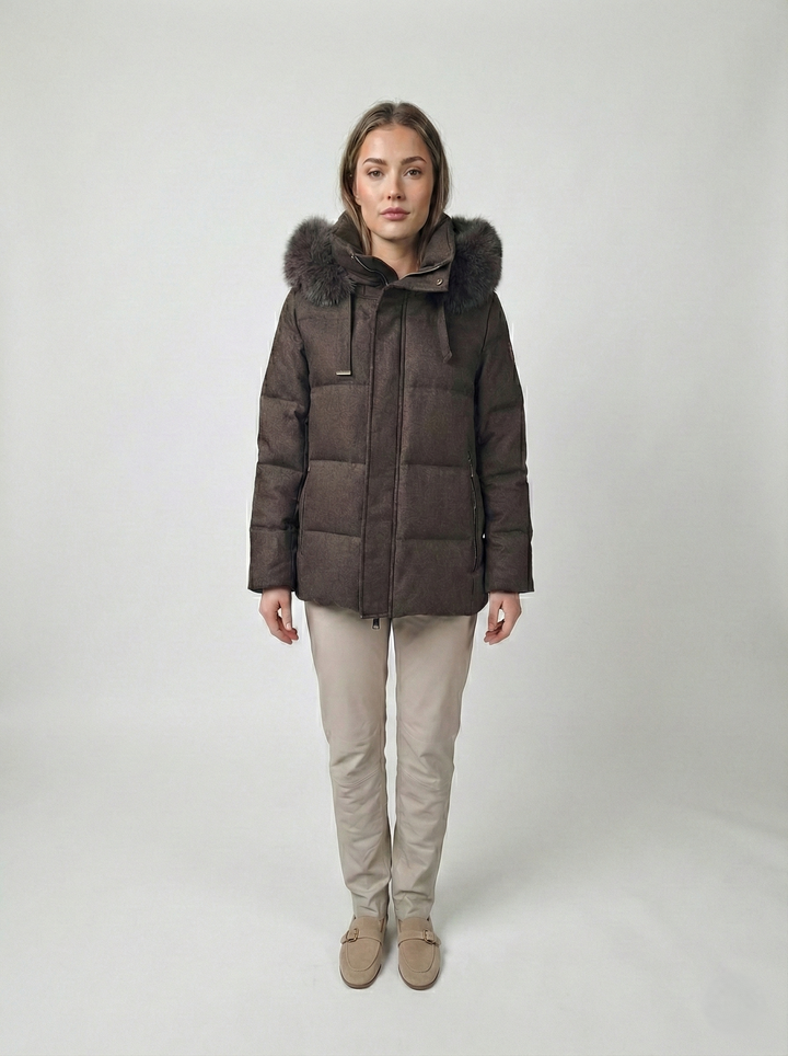 Jadaba, 65 cm. - Hood Down - Women Brown