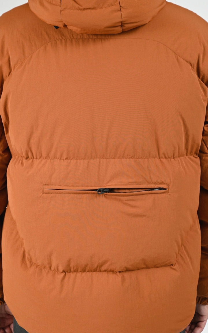 Ves doudoune Textile Homme Jg1, modèle Mag-3 down jacket de couleur rust