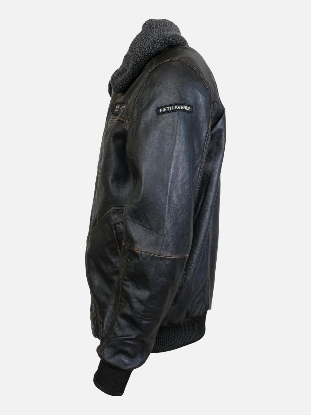 Holden, 72 cm. - Sheep Leather - Man - Washed Black