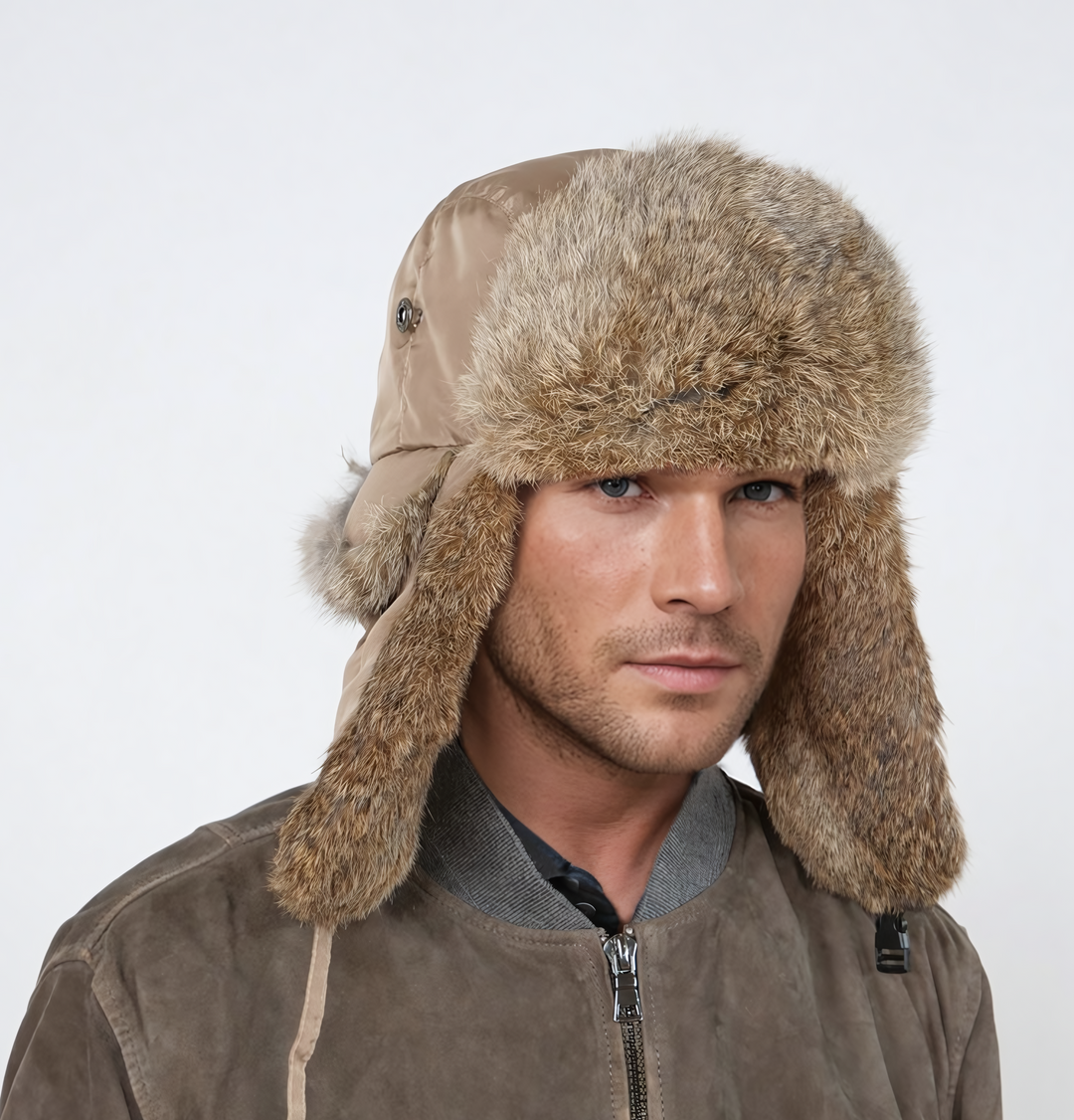 HL20C031 Trapper Hat - Textile - Accesories - Beige