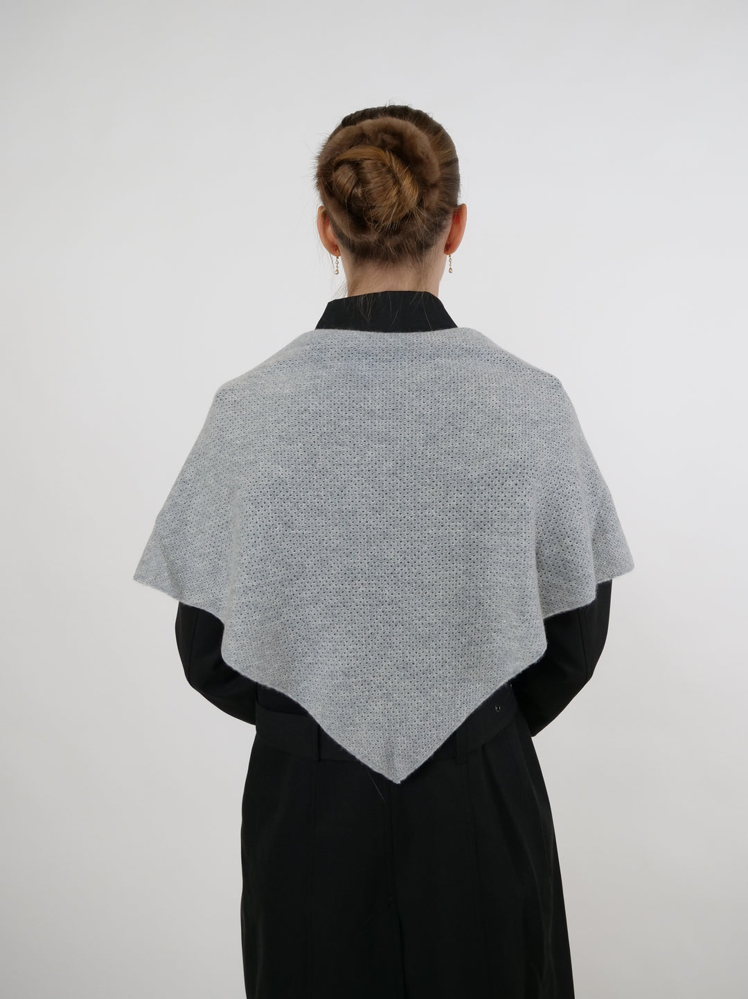 SY -1823 Tørklæde - 100% PureCashmere - Accesories - Grå