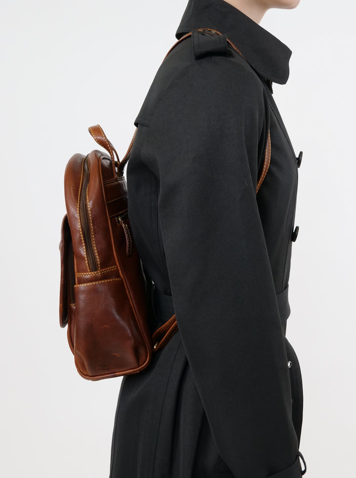 MB-058-R Back Pack - Accesories - Cognac