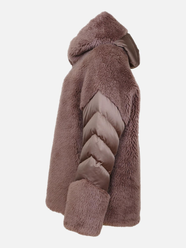 Gavanium, 70 cm. - Hood - Air Wool - Women - Camel