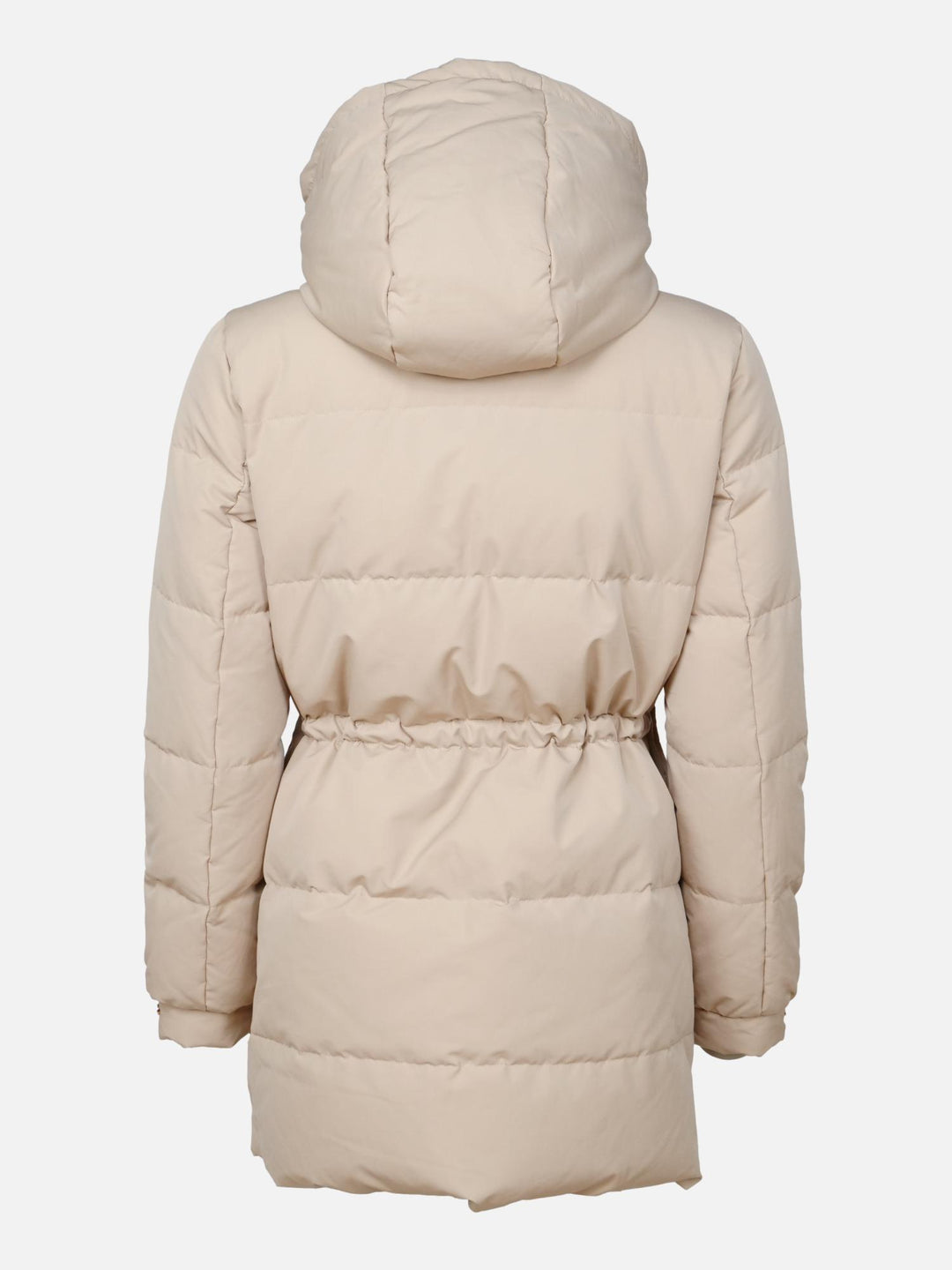 Helsinki, 80 cm. - Hood - Downjacket - Women - Beige