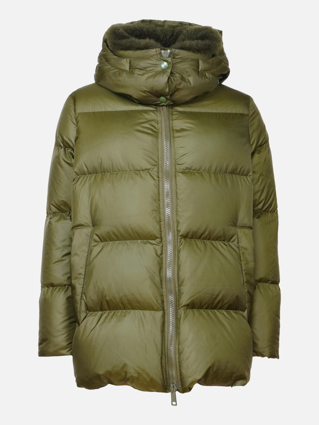 Hester, 75 cm. - Hood - Down - Women - Green