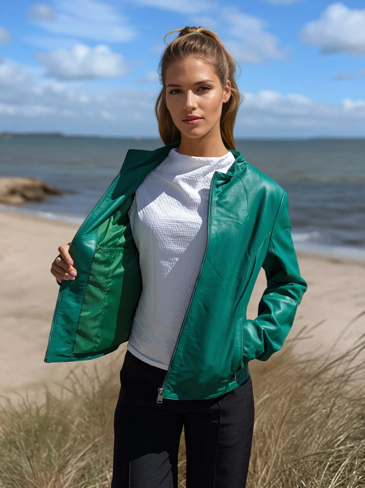 Manon, 55 cm. - Lamb Dior Leather - Women - New Green