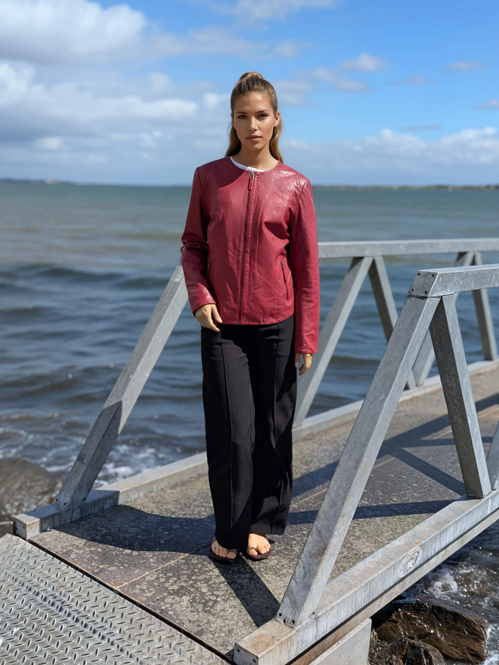 PP 108 - Komfort - Lammleder - Damen - Rot