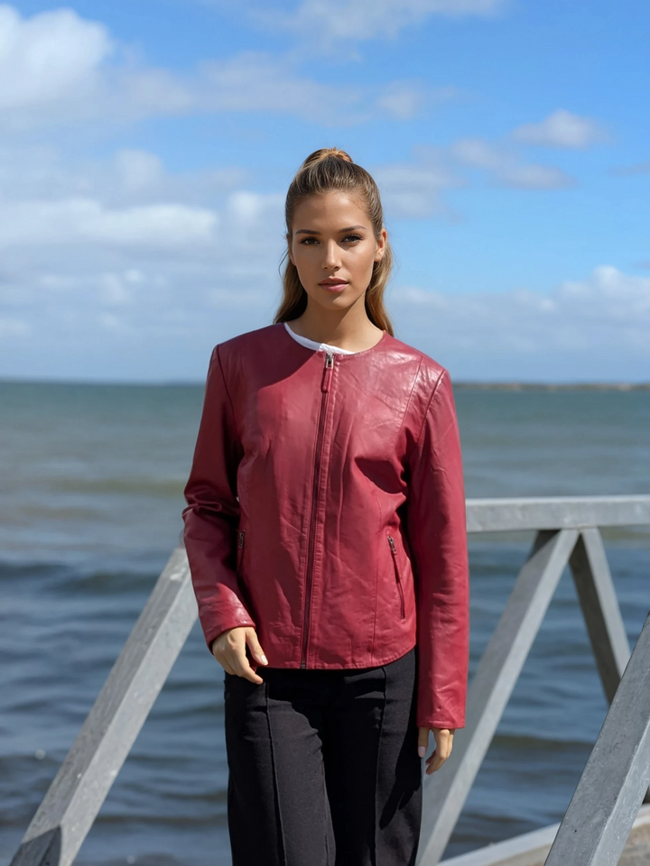 PP 108 - Komfort - Lammleder - Damen - Rot