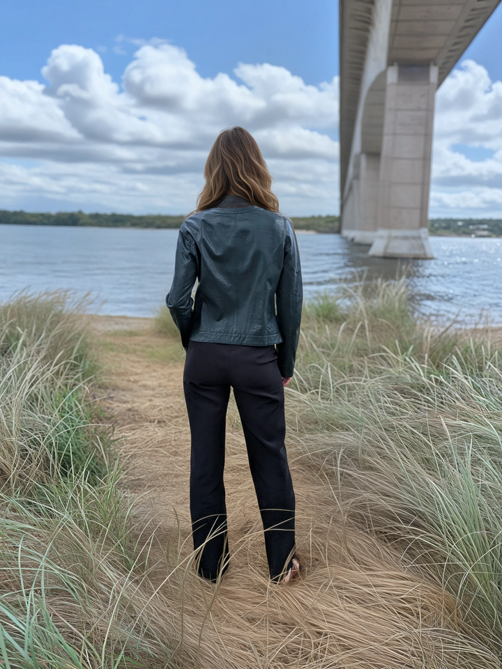 Chantel - Lamb Malli Leather - Women - Copper Green