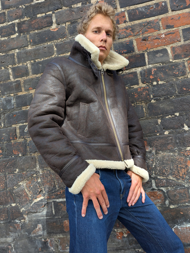 Joost, 65 cm. - Nappa Lamb Crack Washed - Herren - Dunkelbraun