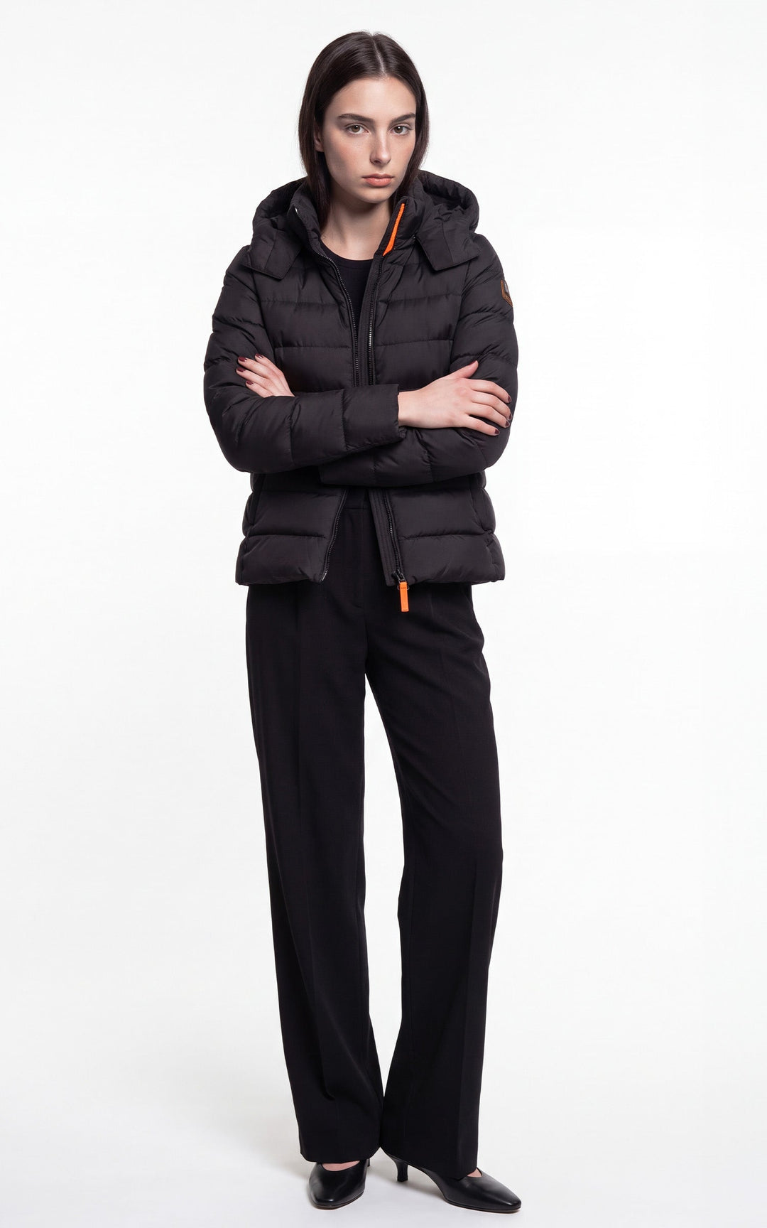 France Puffer Jacket - Black - Women