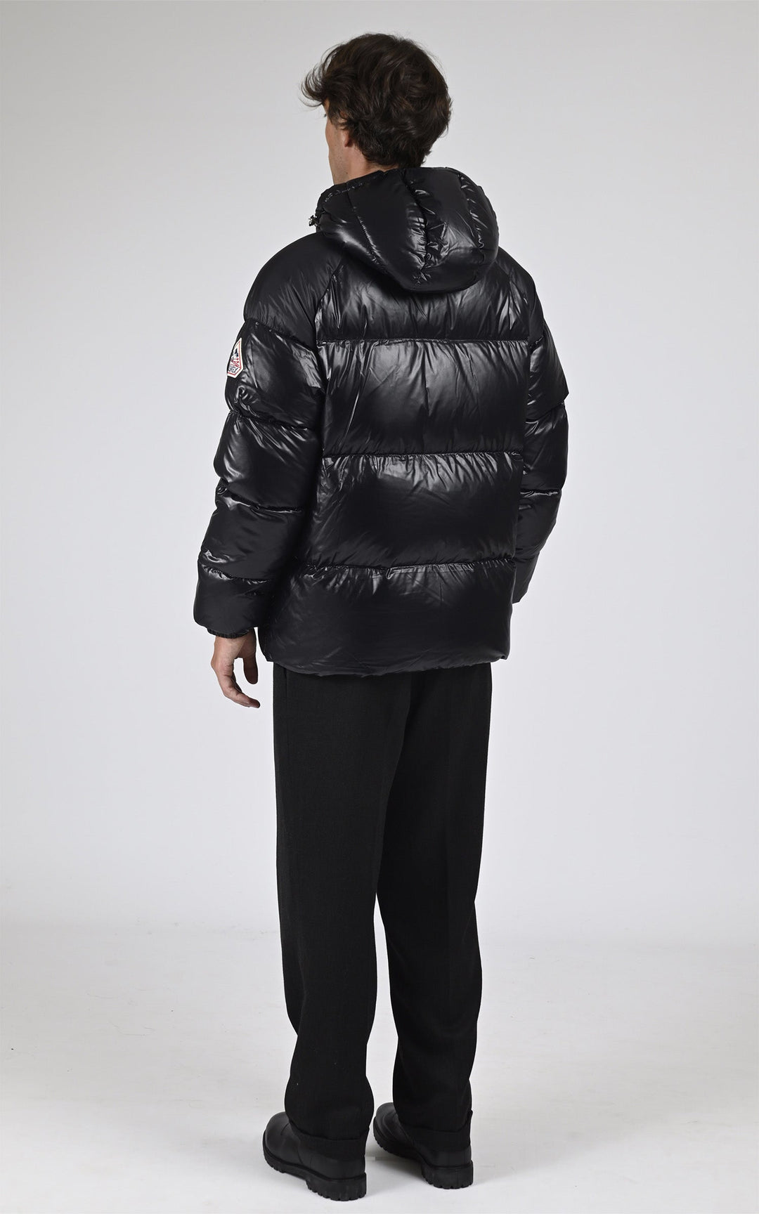 Sten Oversized Puffer Jacket - Black - Unisex
